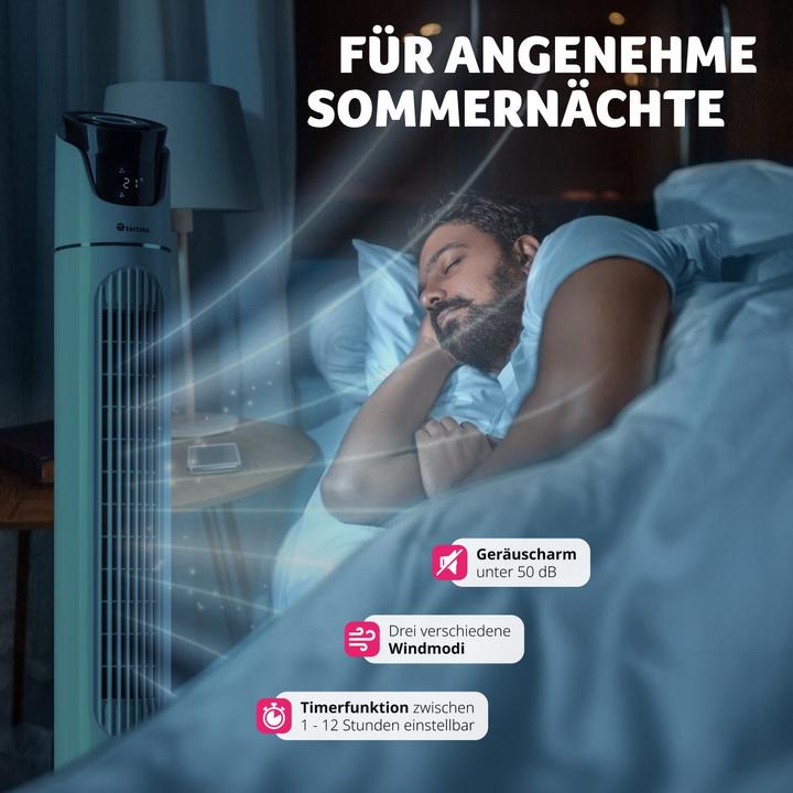 Image du produit tectake Ventilateur de tour (50 dB)