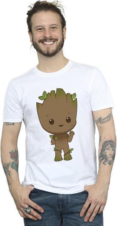 Immagine prodotto I Am Groot Chibi Wave Pose Maglietta Uomo (XL)
