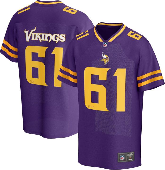 Image du produit Fanatics Minnesota Vikings NFL Poly Mesh Supporters Jersey (M)