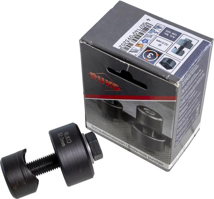 Actual product image Ruko Sheet metal punch Ø 20.4 mm PG 13.5 for pipes and screw connections