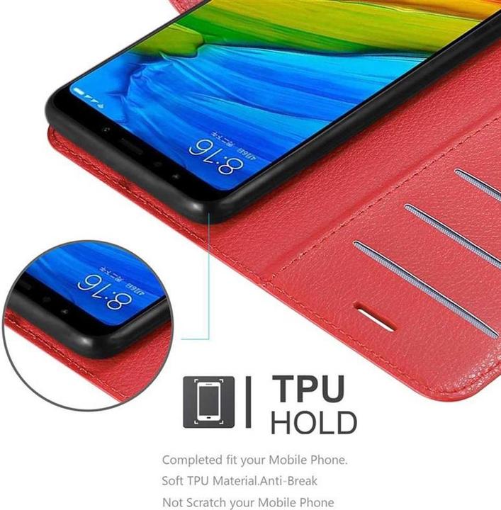 Productafbeelding Cadorabo Boek met kaft met standfunctie (Xiaomi Redmi Note 5)