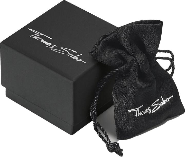 Actual product image Thomas Sabo Creoles intertwined design (750 yellow gold gilding, 925 sterling silver)