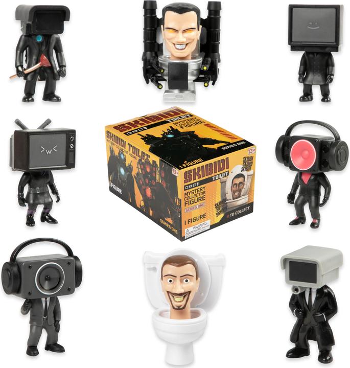 Actual product image Skibidi Toilet SKIBIDI Large mystery figures in PDQ