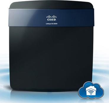 Produktbild Linksys EA3500, Dualband WLAN Router, 300Mbit/s, Gigabit,USB