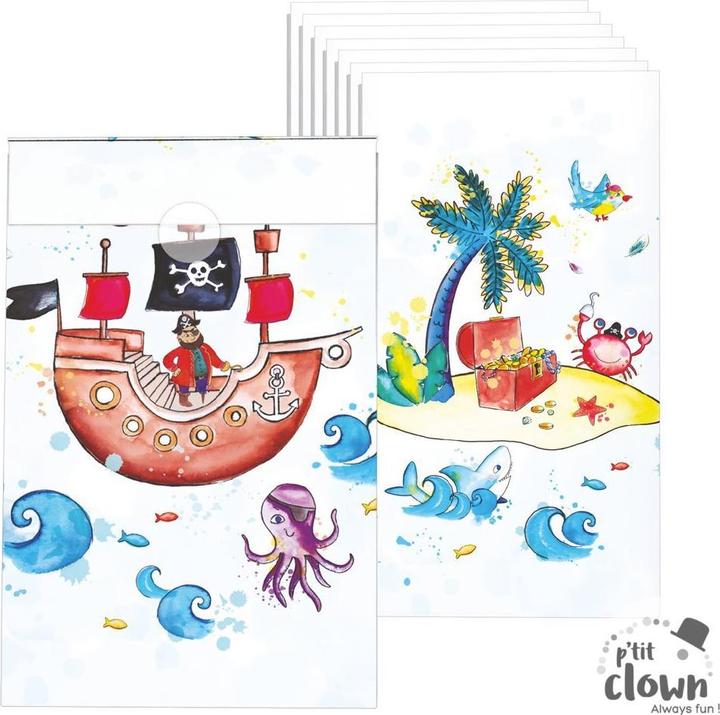 Actual product image P'tit Clown Piratesque goody bags