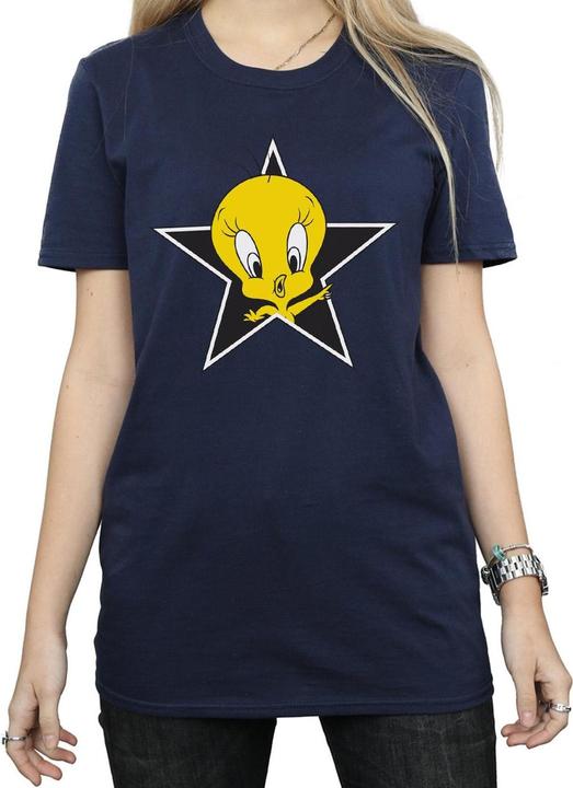 Immagine prodotto Looney Tunes Tweety Pie Star Maglietta Ampia Donna (XXL)