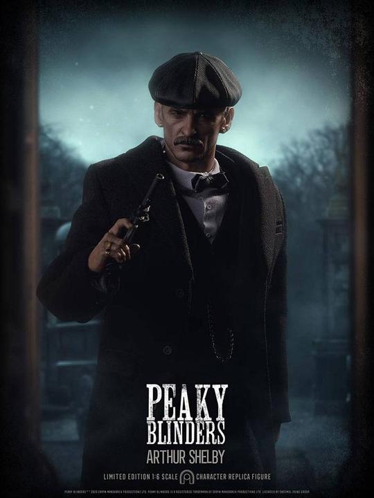 Actual product image Big Chief Studios Peaky Blinders Action Figure 1/6 Arthur Shelby Limited Edition 30 cm