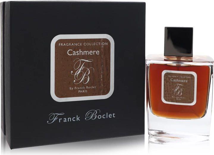Actual product image Franck Boclet Cashmere by Eau de Parfum Spray (Unisex) 100 ml (Eau de parfum, 100 ml)