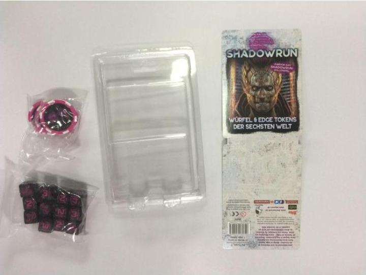 Immagine prodotto Pegasus 46107G - Shadowrun: Dadi e gettoni del sesto mondo (EN Edition)