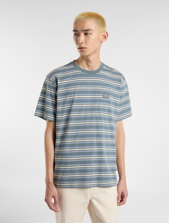 Produktbild Dickies Lewistown Stripe Ss Tee Stormy Weather (M)