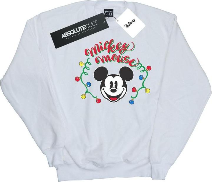 Immagine prodotto Disney Mickey Mouse Christmas Light Bulbs Felpa Donna (XL)