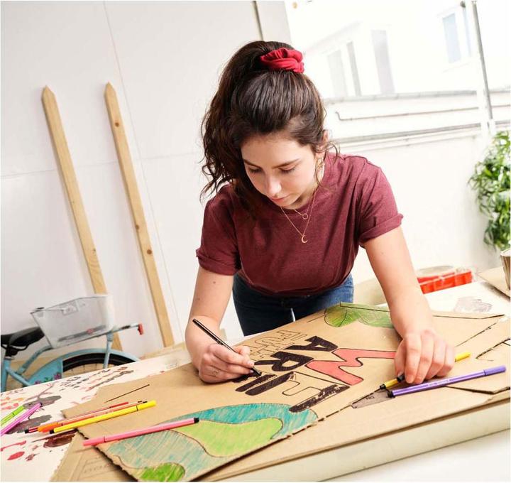 Immagine prodotto STABILO Penna 68 caso, 18pcs. (Multicolore, 18 x)