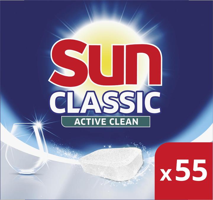 Image du produit Sun Classic Active Clean Tabs Regular 55x (Tabs)