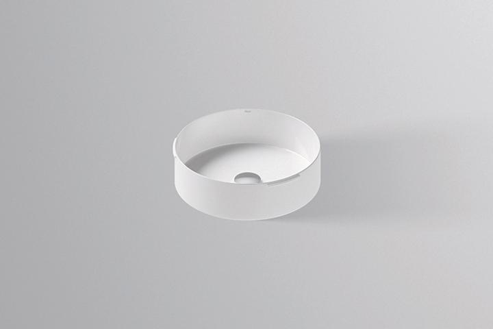 Alape undermount basin UB.KE400, round Ø 39,4cm, 3225504000, white (570 mm, 570 mm)