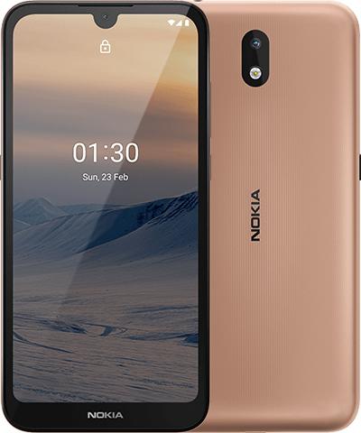 Actual product image Nokia 1.3 (16 GB, Sand, 5.71", Dual SIM, 8 Mpx, 4G)
