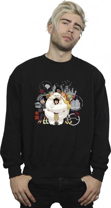 Image du produit Disney - Sweat BIG HERO BAYMAX GROUP HUG - Homme (XXL)