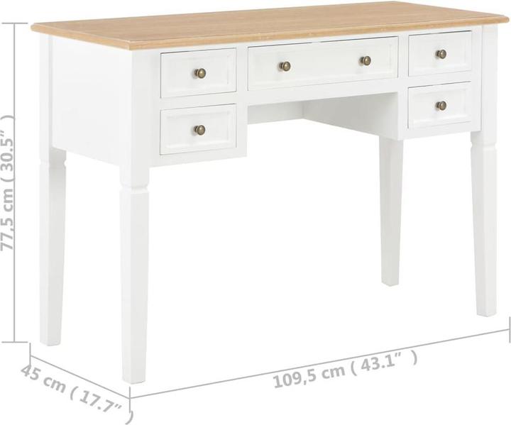 Image du produit VidaXL Nasira (109.5 x 45 x 77.5 cm)