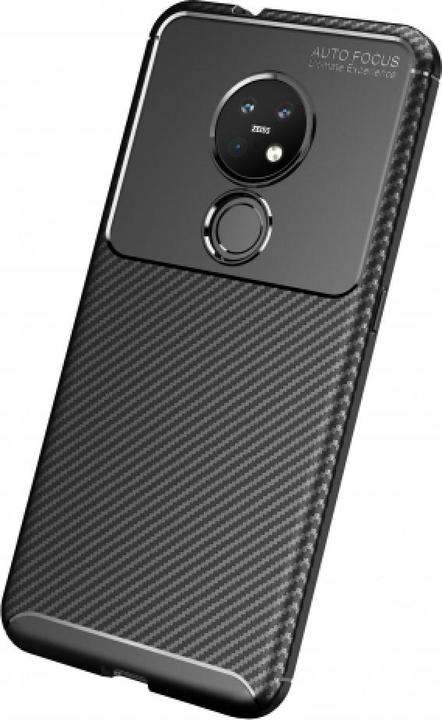 Produktbild Screenguard Nokia 7.2 Hülle Carbon Design TPU Case (Nokia 7.2)