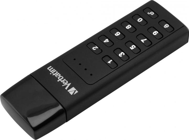 Actual product image Verbatim Keypad Secure 64GB USB 3.0 (64 GB, USB-A, USB 3.1)