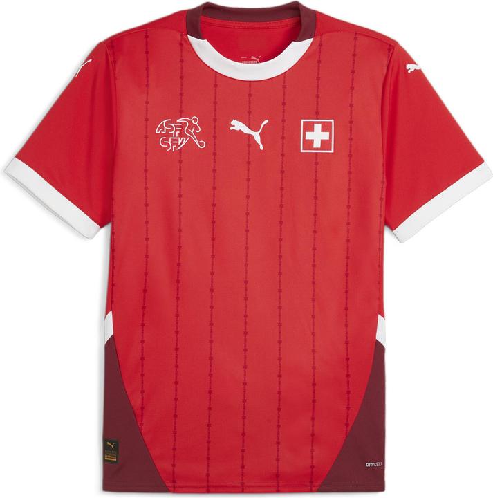 Puma Schweiz Home Replica Herren Fussballtrikot EM 2024