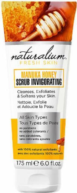 Actual product image Naturalium MANUKA HONEY scrub invigorating 175 ml (Exfoliation, 175 ml)