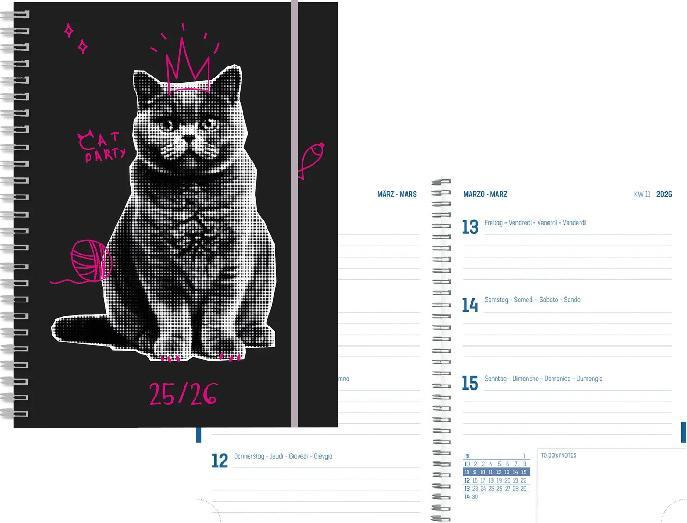 Immagine prodotto Simplex Schüleragenda Touch 25/26 500431.26 1W/2S 17M Cat ML 12x16.5cm (12 x 16,5 cm, Reto-Romanico, Tedesco, Francese, Italiano)