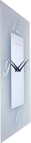 Produktbild Nextime Wanduhr Dali Transparent/Weiss