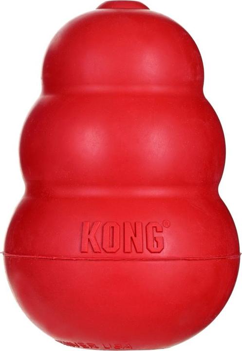 Actual product image KONG Classic (Retrieval, Dog food toy, Dog chew toy)