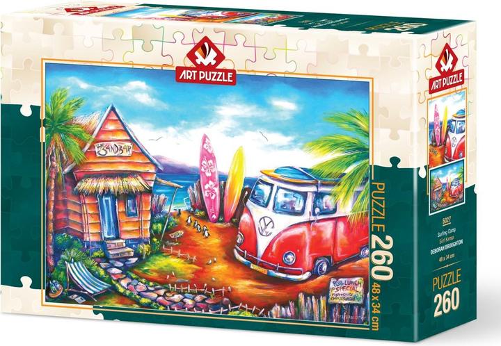 Produktbild Lamberth ART PUZZLE Puzzle Surf Camp 260 Teile (260 Teile)