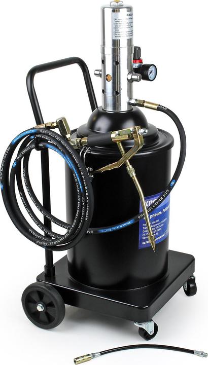 Immagine prodotto XPOtool Ingrassatore da 15 litri pneumatico ad aria compressa ingrassatore mobile professionale mobile