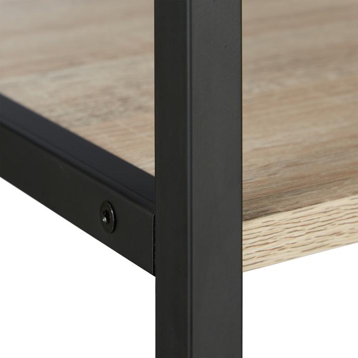 Actual product image Relaxdays Shelving Unit 3 Tiers (95 x 35 x 80 cm)