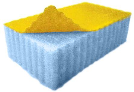 Produktbild Rs Pro Melamine Foam, Grey, Plain,1250x600x25mm (1 Stk.)