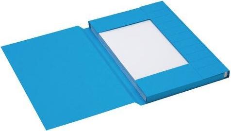Image du produit Tarifold Porte-documents Djois 3 rabats papier chancellerie carton 355 mm x 240 mm bleu (A4, 1 x)