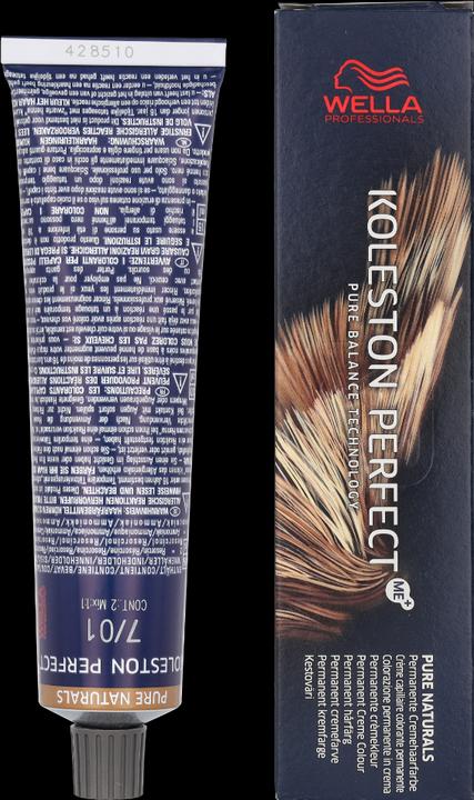 Immagine prodotto Wella Koleston Perfect Me+ Pure Naturals (7/01 medio biondo naturale-cenere)