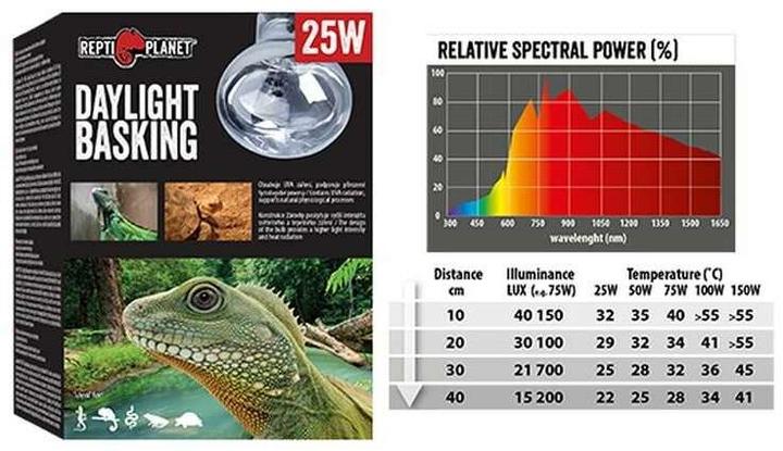 Produktbild Repti Planet Daylight Basking Spot 25 W (UVA, UVB)