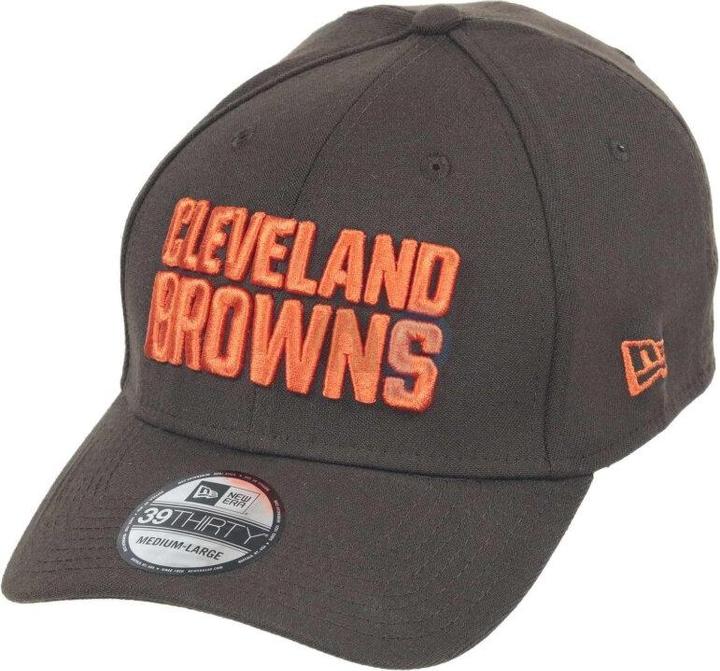 Produktbild New Era NFL - Cleveland Browns - Core Edition 39Thirty Stretch Cap Braun SM (54, 55, 56, 57)