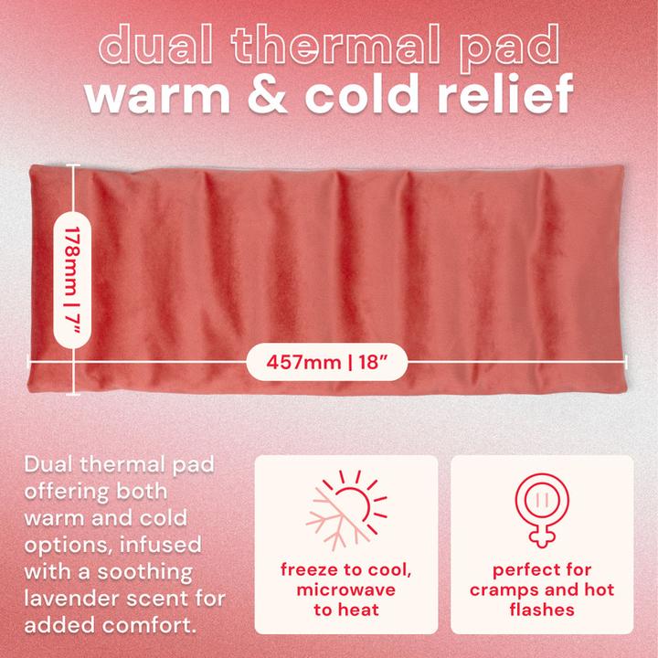 Image du produit Bodyotics Comfycuddle – Heiz- und Kühlkissen – Leinsamen – Lavendel