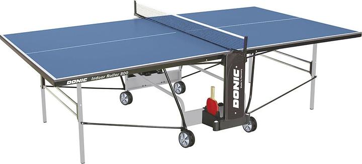 Donic Table de ping-pong Indoor Roller 800 bleue