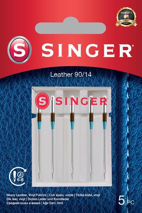 Produktbild Singer Leder Nähmaschinennadel, 90/14, 5er Pack