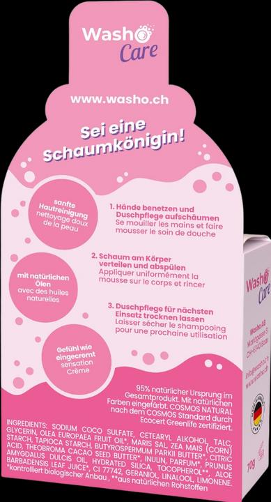 Produktbild Washo Feste Duschpflege Wohlfühldusche (200 ml)
