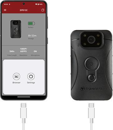 Image du produit Transcend BODY CAMERA DRIVE PRO BODY 10C/64GB TS64GDPB10C