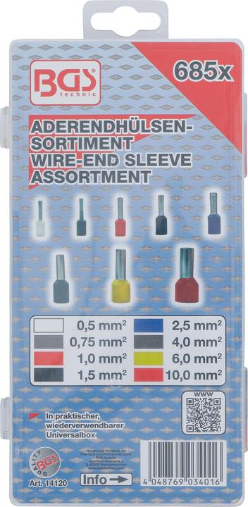 Produktbild BGS Aderendhülsen-Sortiment