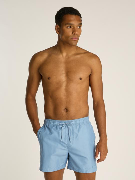 Produktbild Calvin Klein Medium Drawstring Heren Zwembroek - Faded Denim - Maat M (M)