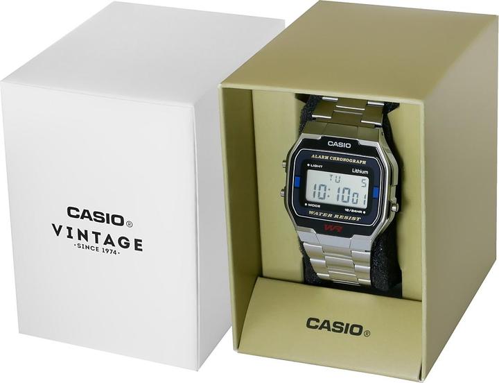 Produktbild Casio Vintage A163wa-1qes (Digitaluhr, Chronograph, 33 mm)