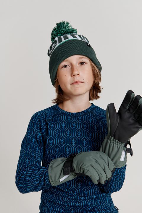 Actual product image Reima tec Kids Winter Gloves Tartu Thyme (M)