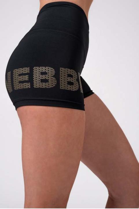 Image du produit Nebbia Short imprimé or 828 Noir (S)