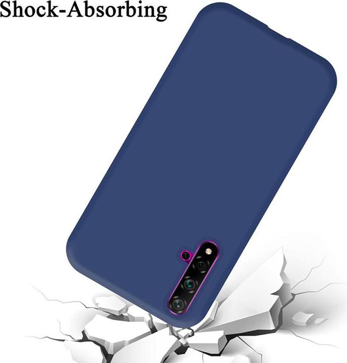 Immagine prodotto Cadorabo Copertura della cassa del silicone liquido TPU (Huawei Nova 5T, TCL 20S, K20)