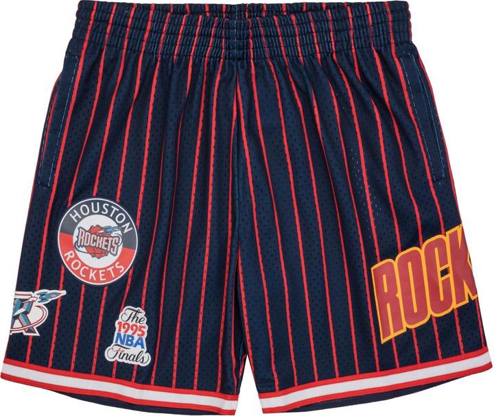 Actual product image Mitchell & Ness M&N Houston Rockets City Collection Basketball Shorts - S (S)