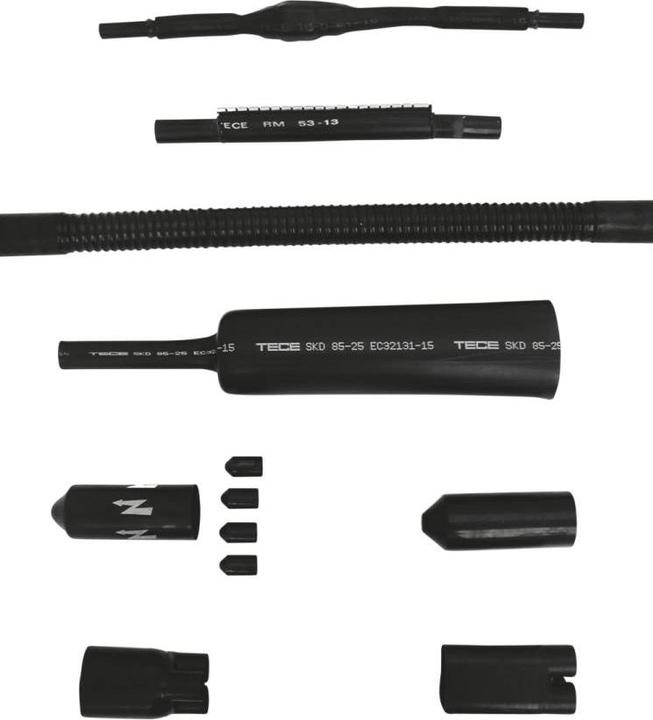 Actual product image Cimco Connection shrink sleeves for press connectors or screw connectors 1kV 6-25