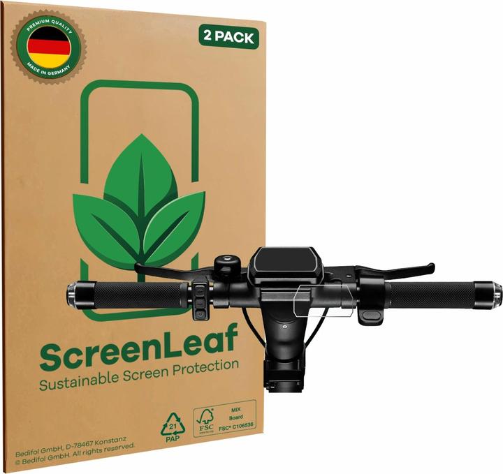 Immagine prodotto ScreenLeaf Pellicola protettiva, Proteggi Schermo Sostenibili, Clear, Antigraffio